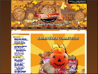 Web site www.cookiegarden.com, Cookie Garden